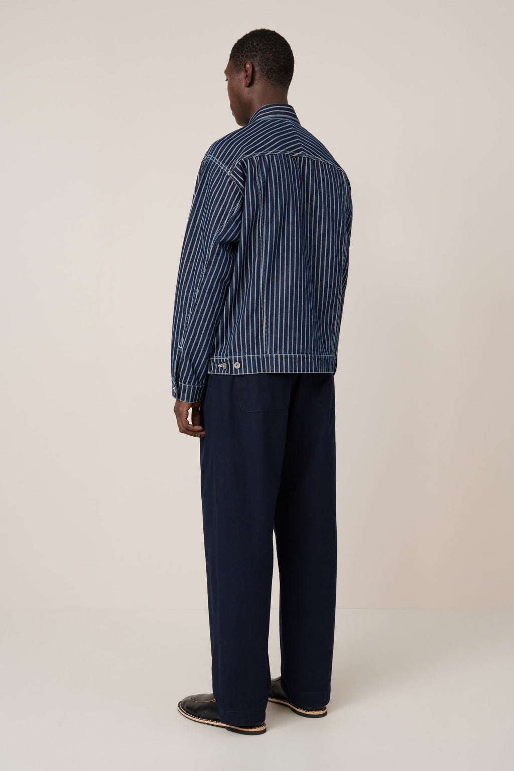 Kowtow Riley Jacket - Chalk-Stripe