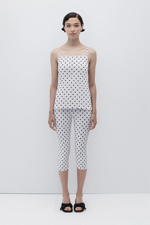 Rita Row Ripe Top - Heart Polka Dot