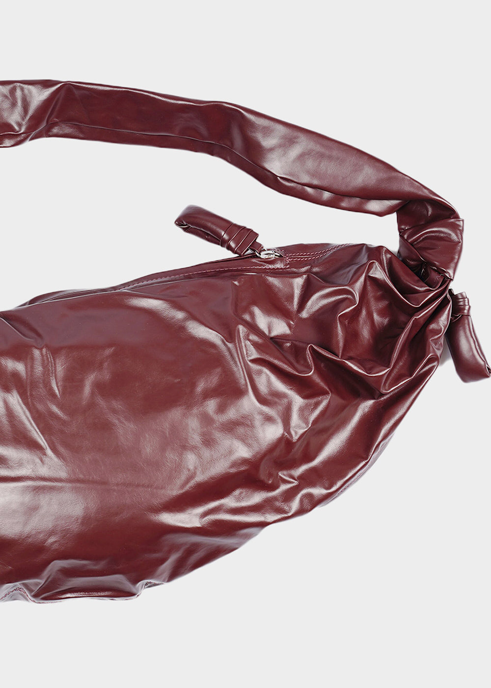 Lemaire Large Soft Croissant Shoulder Bag - Roasted Pecan