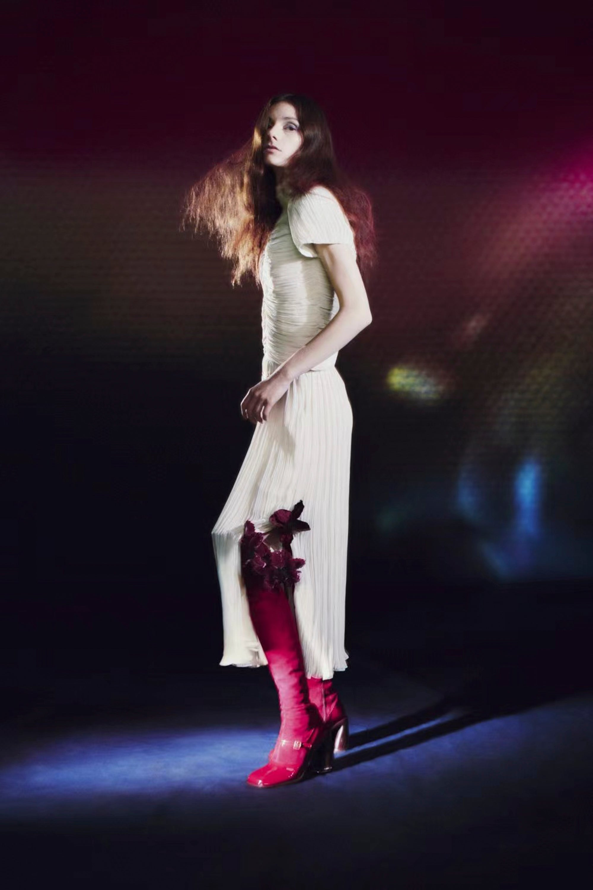 Rochas TURTLE NECK TOP - NATURAL