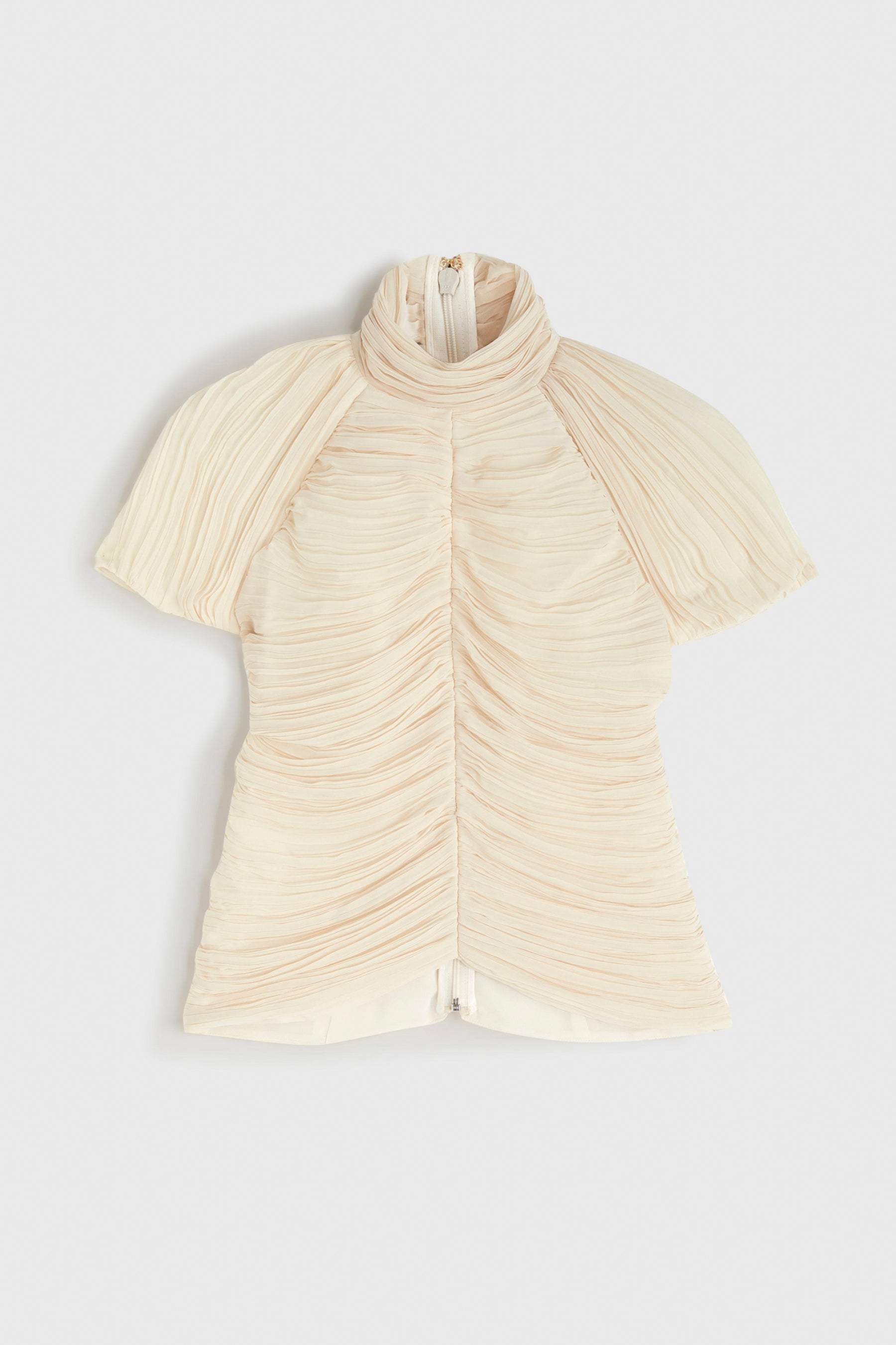 Rochas TURTLE NECK TOP - NATURAL