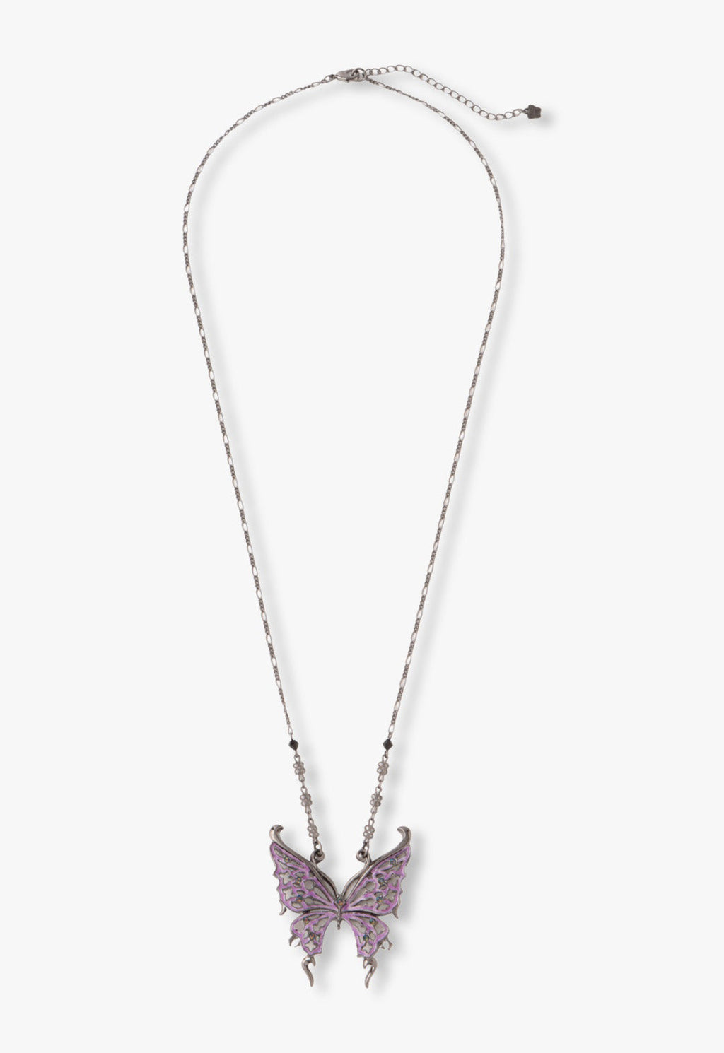 Vendome Rock & Roll Butterfly Necklace