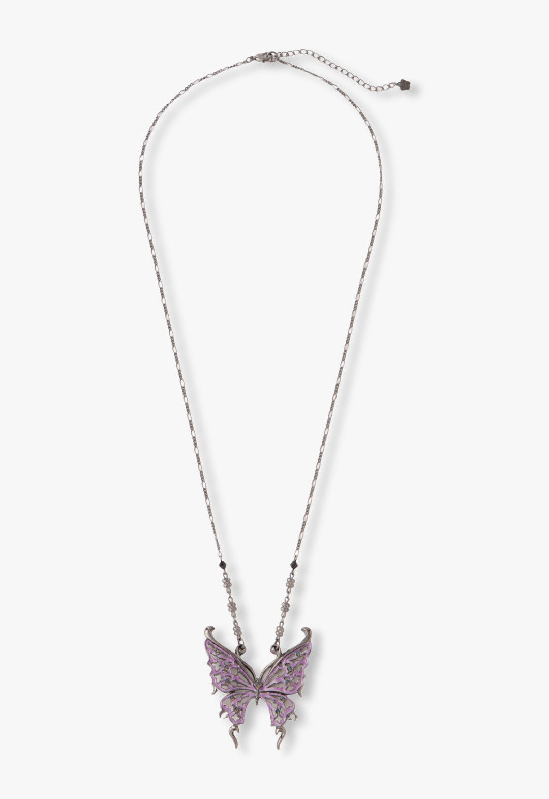 Vendome Rock & Roll Butterfly Necklace