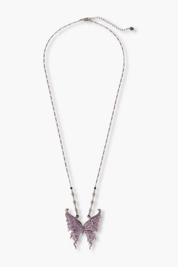 Vendome Rock & Roll Butterfly Necklace
