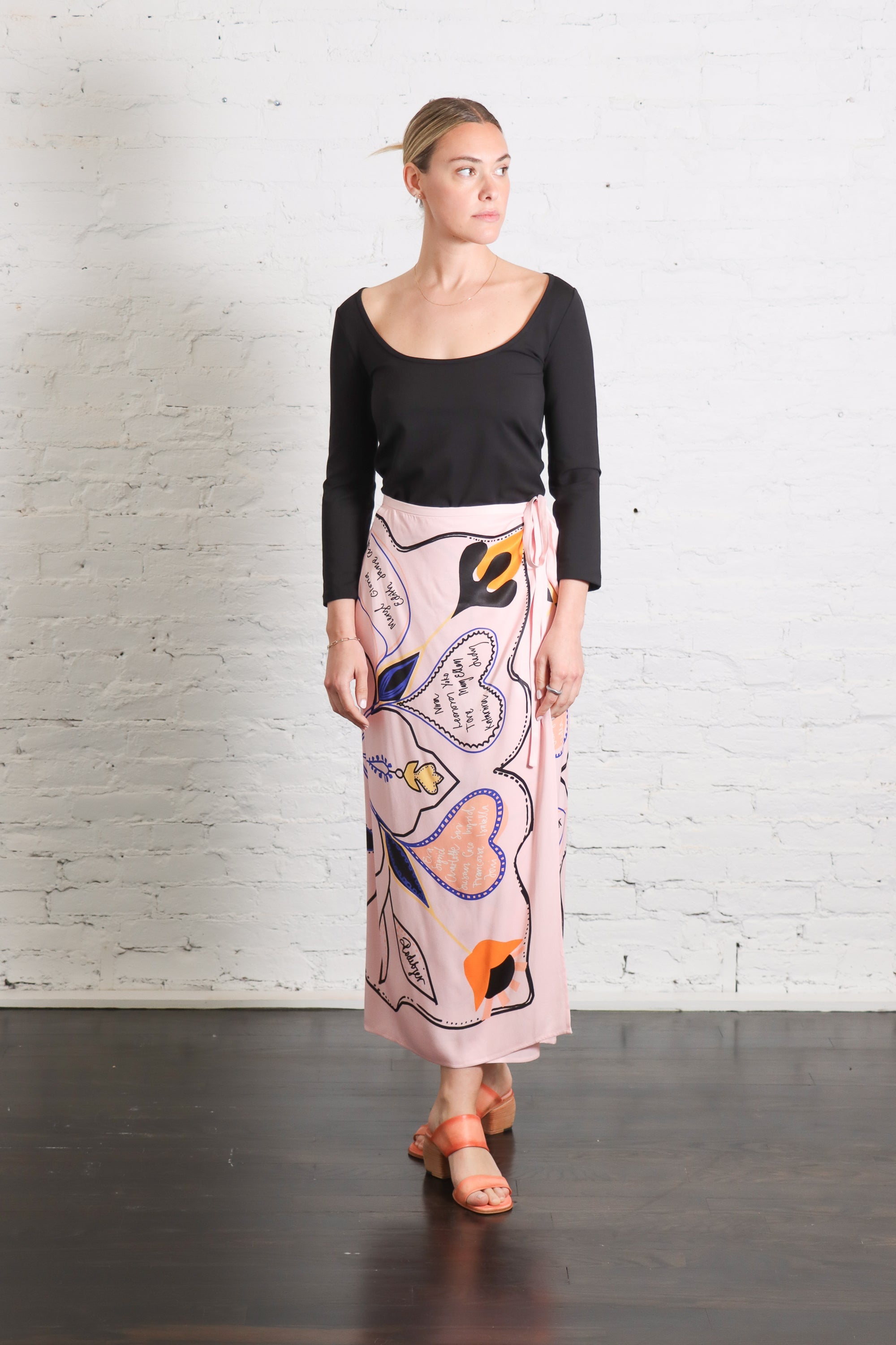 Rodebjer Tove Love Letter Skirt