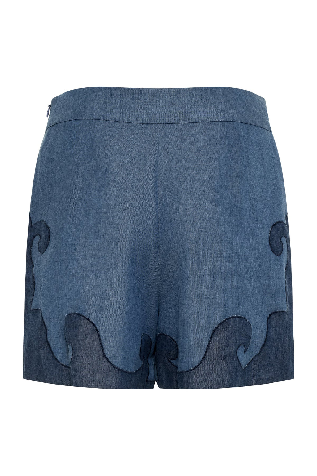 Carolina K Roma Short Shorts - Tencel Denim