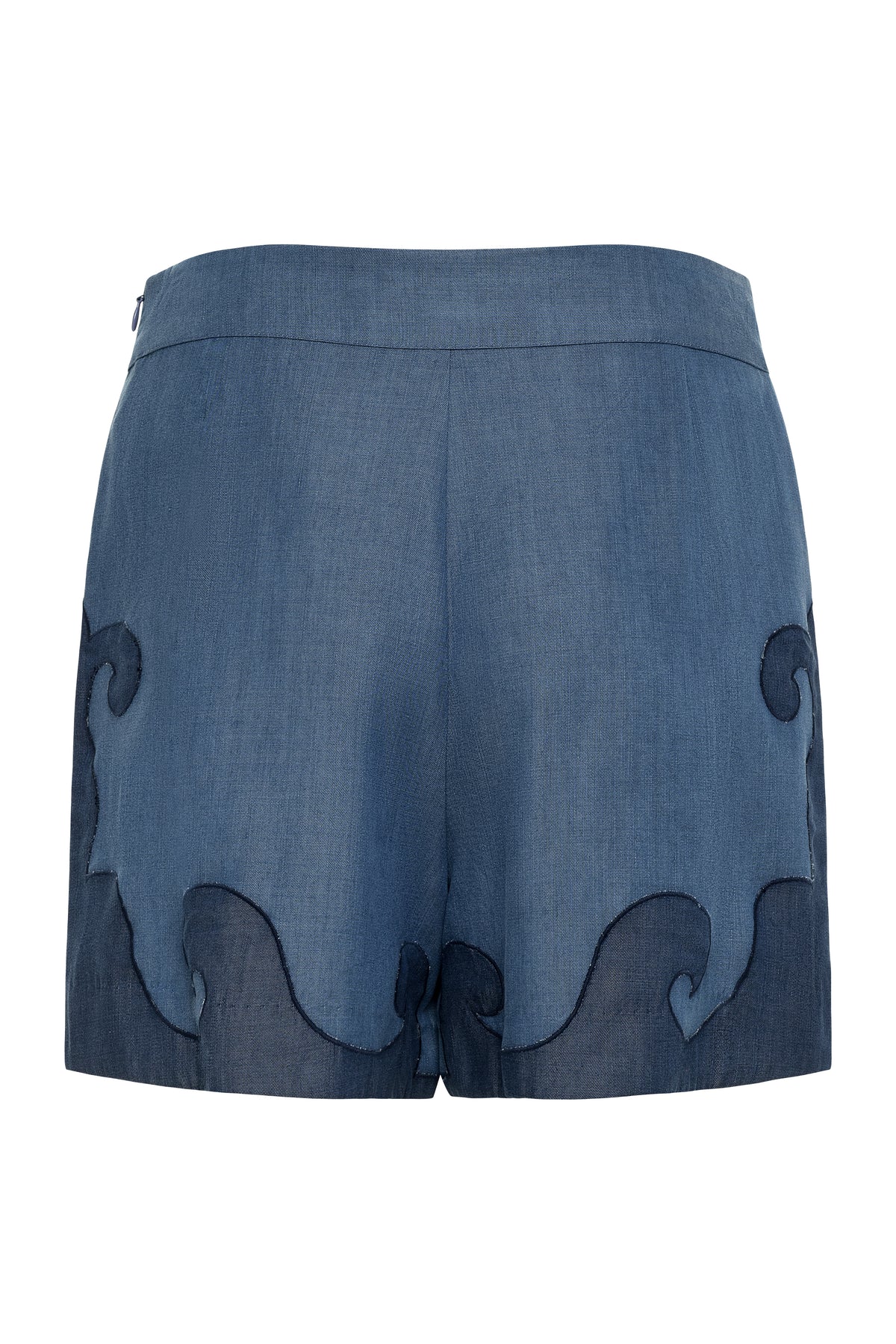 Carolina K Roma Short Shorts - Tencel Denim
