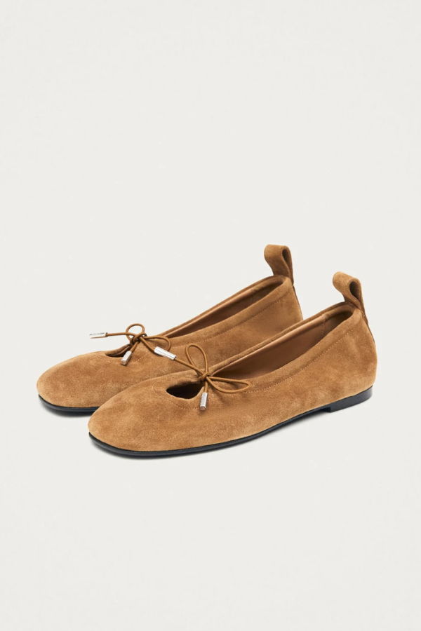 Alohas Rosalind Suede Ballet Flat