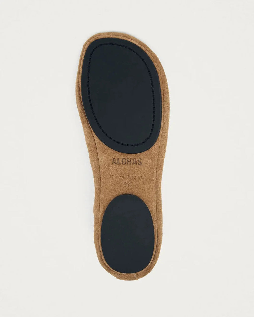 Alohas Rosalind Suede Ballet Flats - Brown