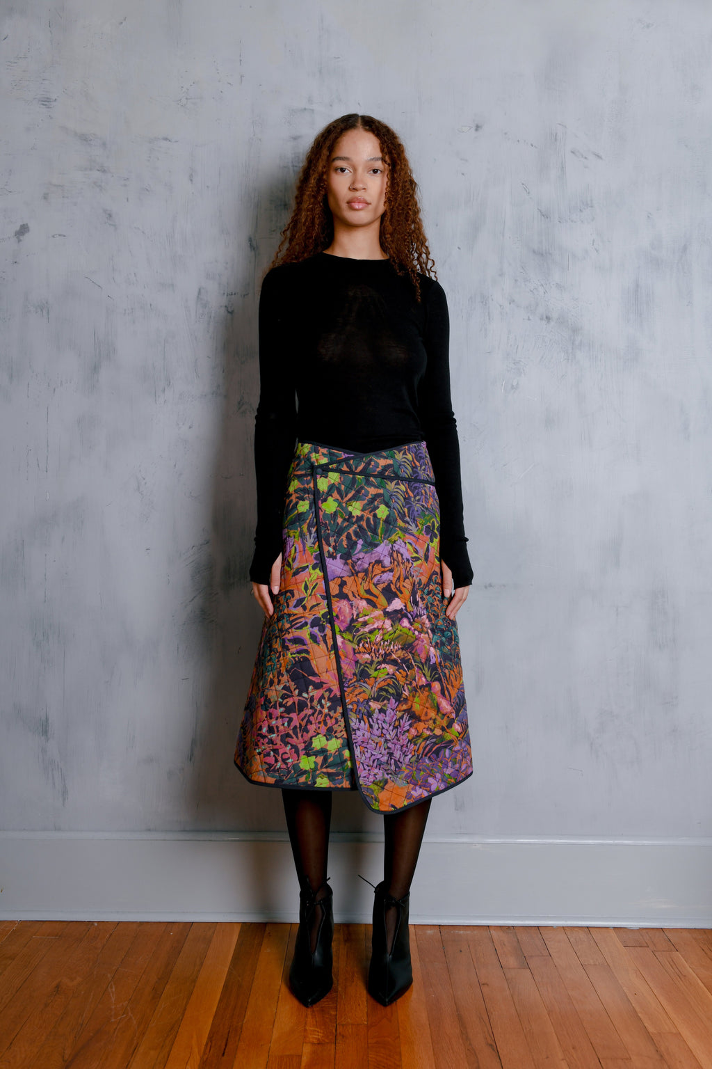 Untitled in Motion Rose Skirt