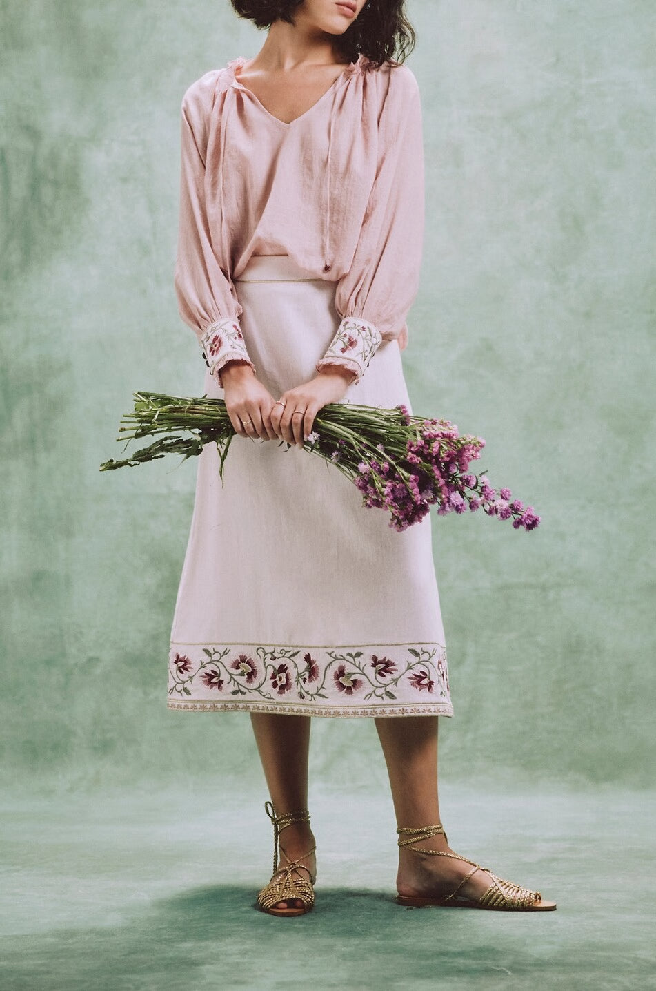 Rosewater House Lola Skirt - Pink