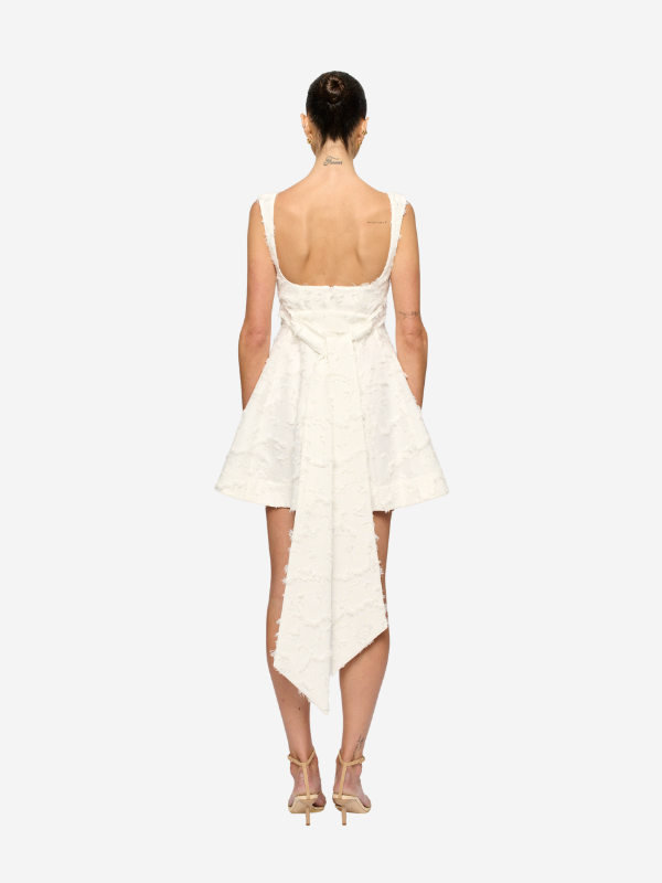 Clea Rue Jacquard Mini Dress