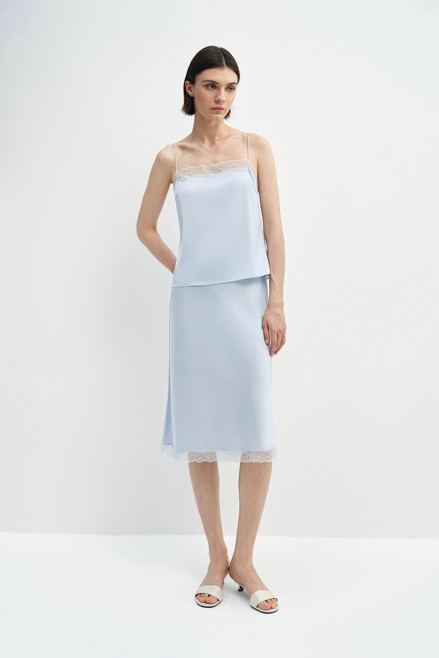 Sophie Rue Alva Lace Hem Skirt