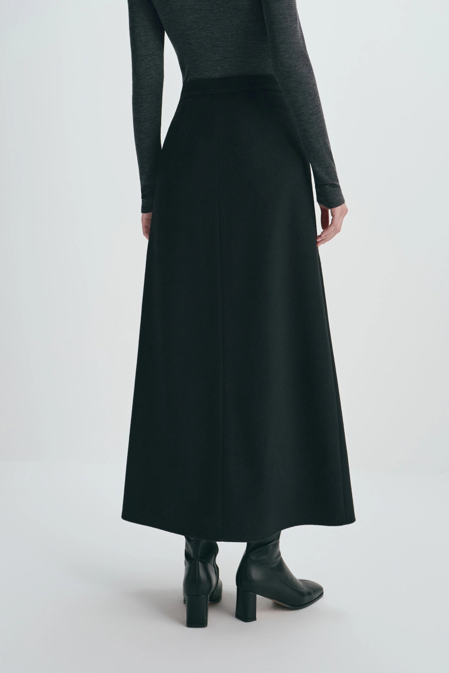 Sophie Rue Emi Wool Blend Maxi Skirt