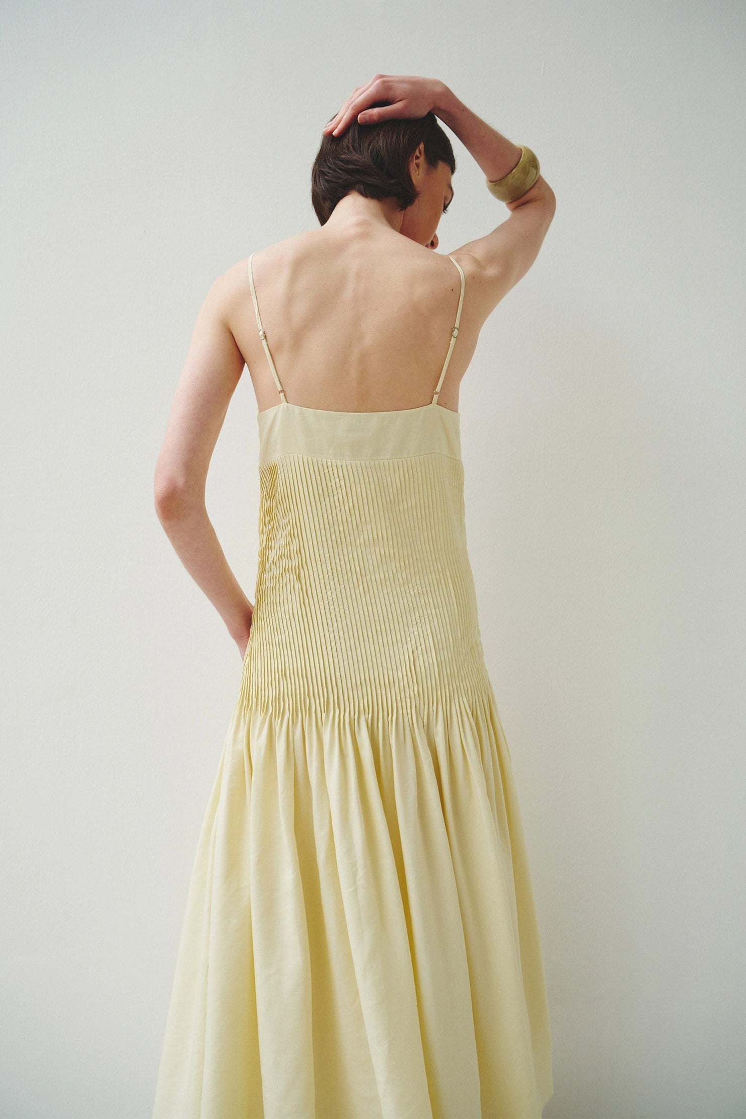 Sophie Rue Pintucked Midi Dress