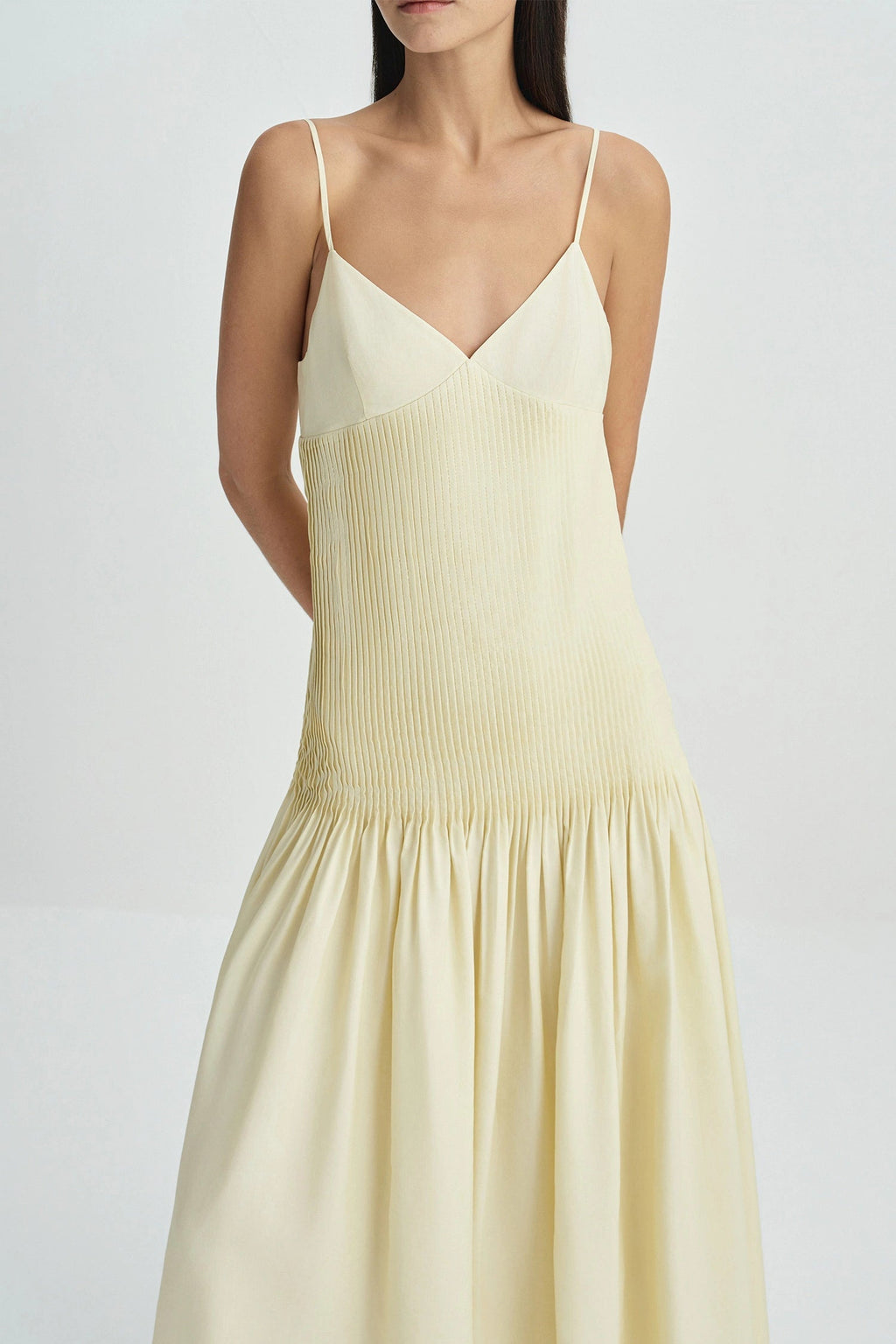Sophie Rue Pintucked Midi Dress