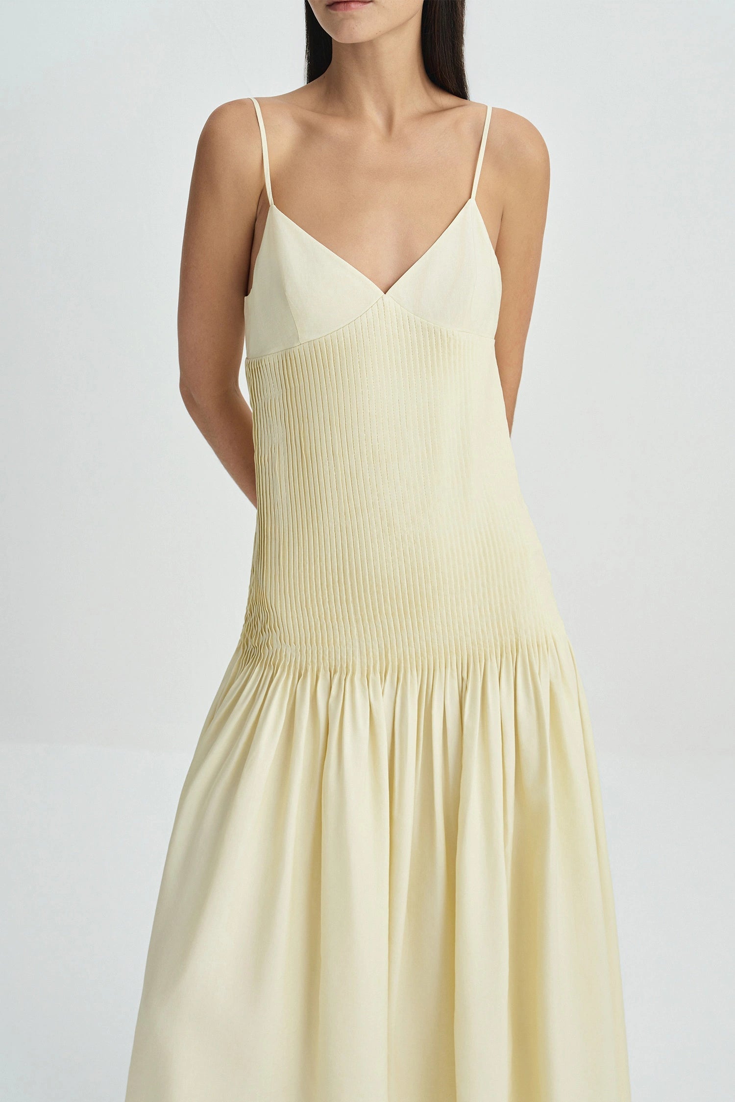 Sophie Rue Pintucked Midi Dress