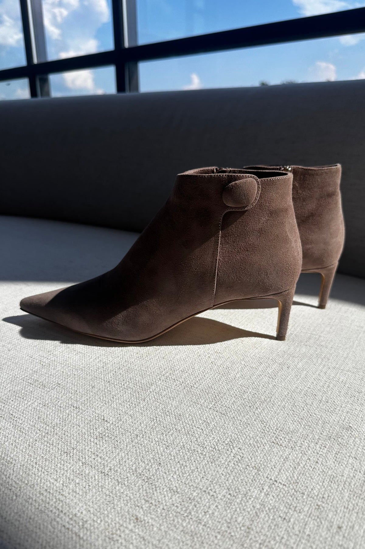Rupert Sanderson Flame Boots - Greige