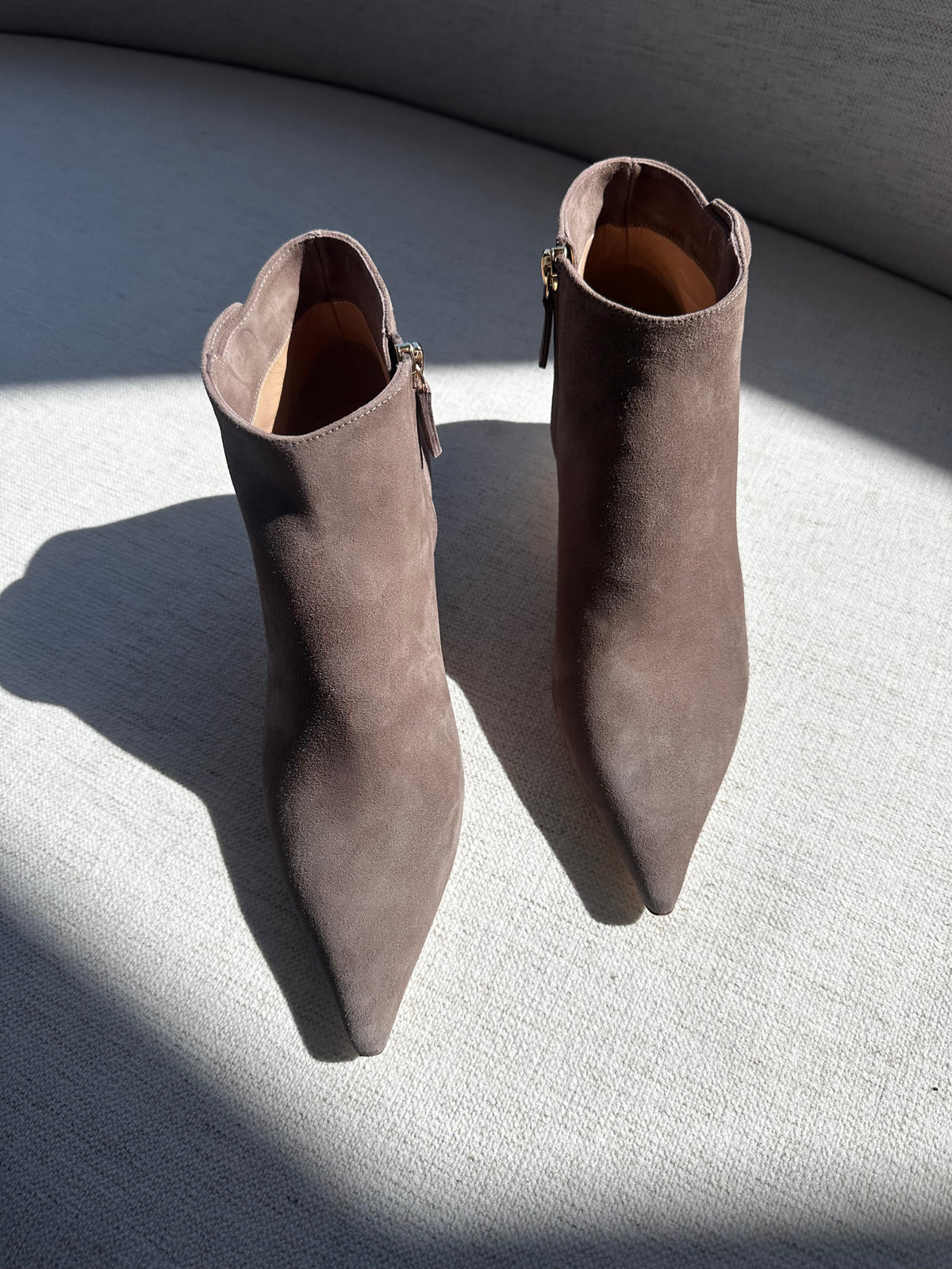 Rupert Sanderson Flame Boots - Greige