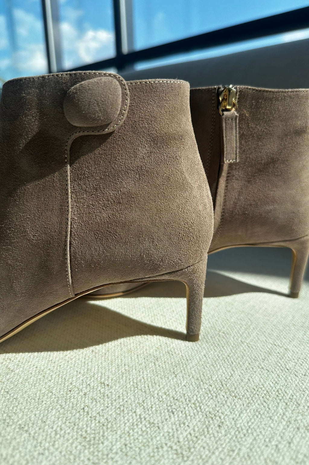 Rupert Sanderson Flame Boots - Greige