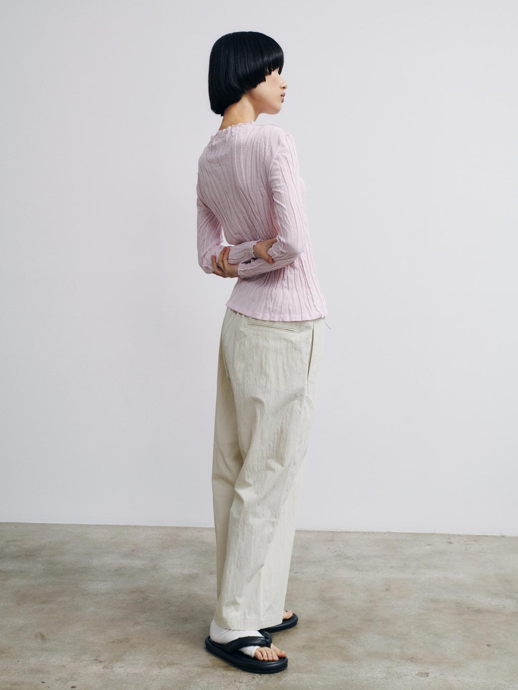 Rus Fue Pants - Chalk