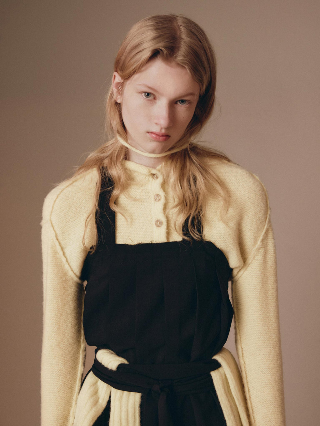 Rus Shisen Cardigan - Butter