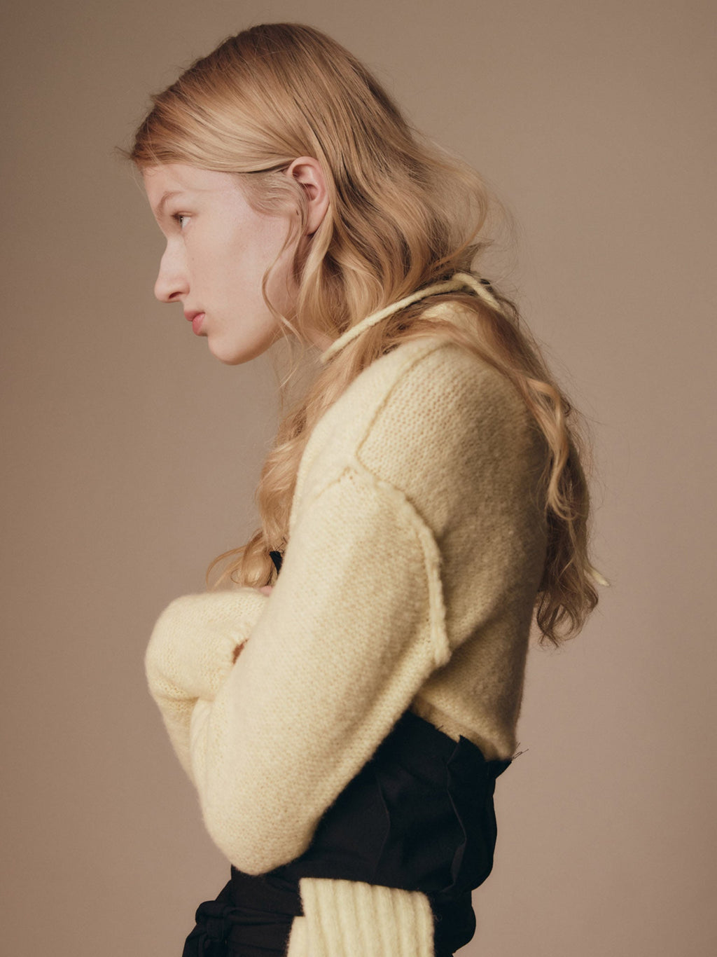Rus Shisen Cardigan - Butter