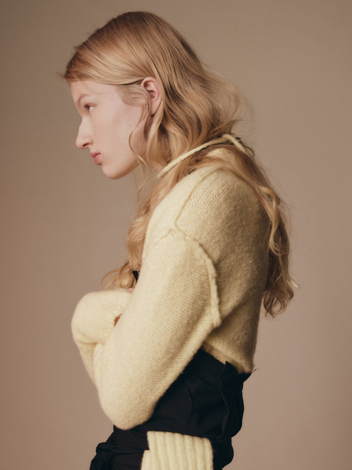 Rus Shisen Cardigan - Butter