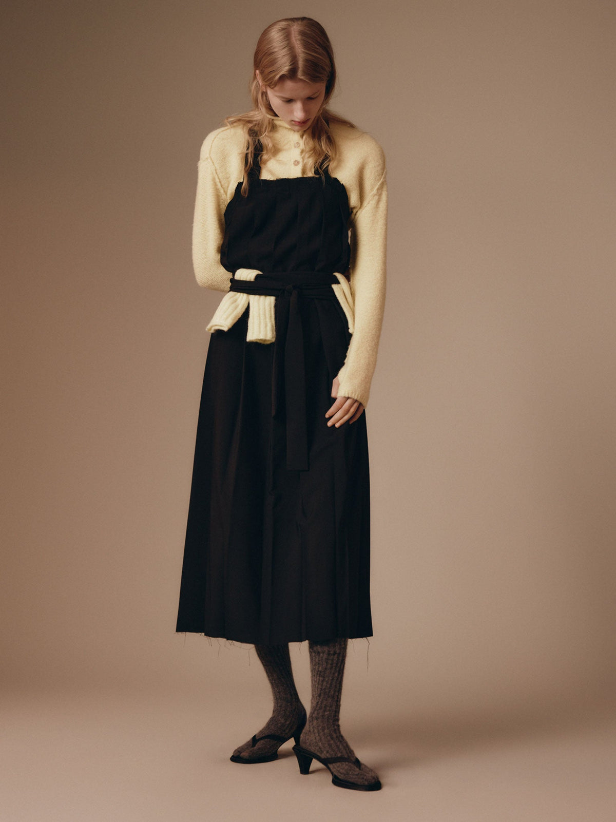 Rus Shisen Cardigan - Butter