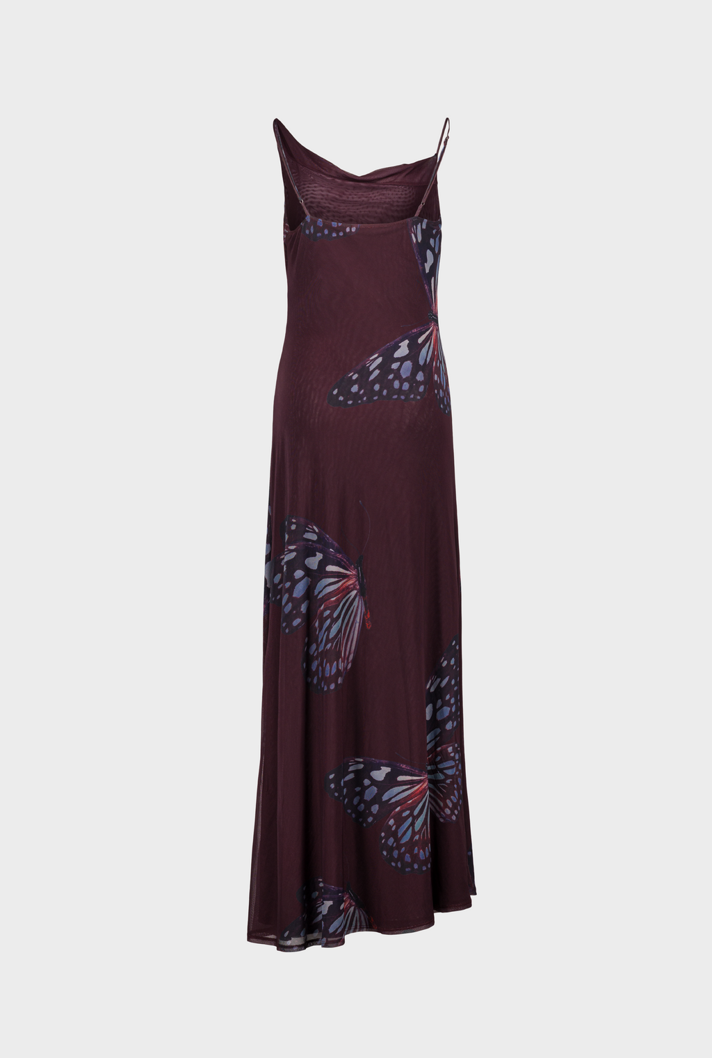 SAEMDI Butterfly Mesh Dress