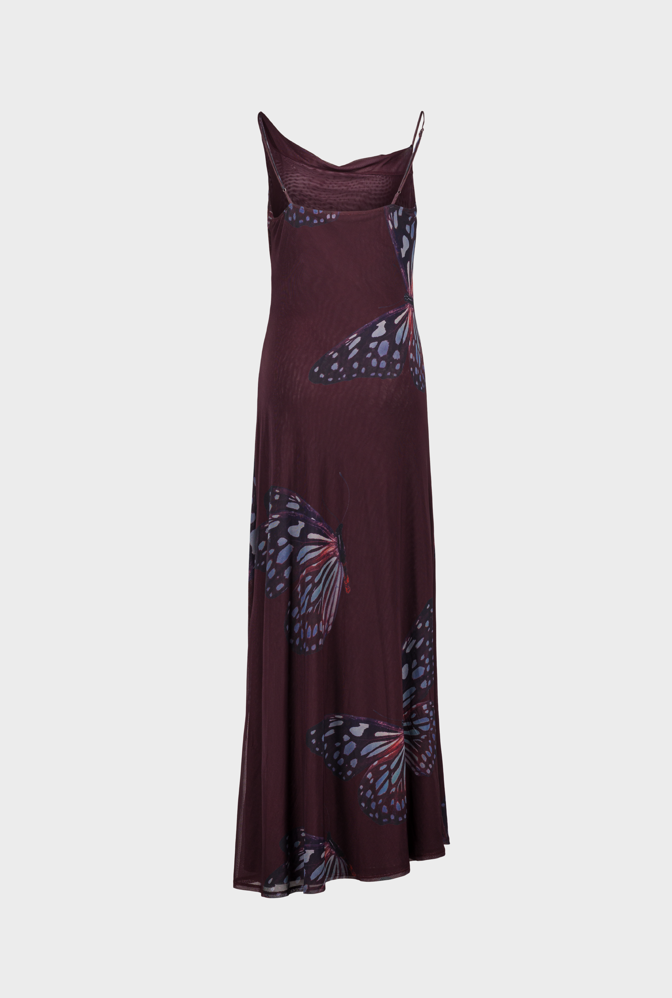 SAEMDI Butterfly Mesh Dress