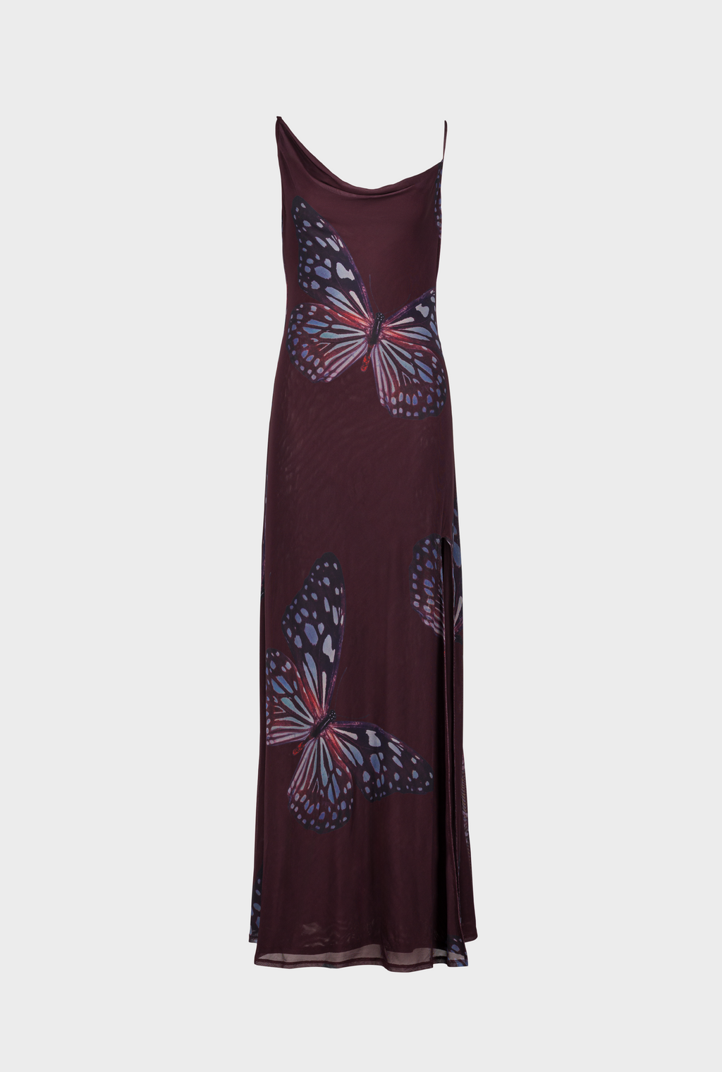 SAEMDI Butterfly Mesh Dress
