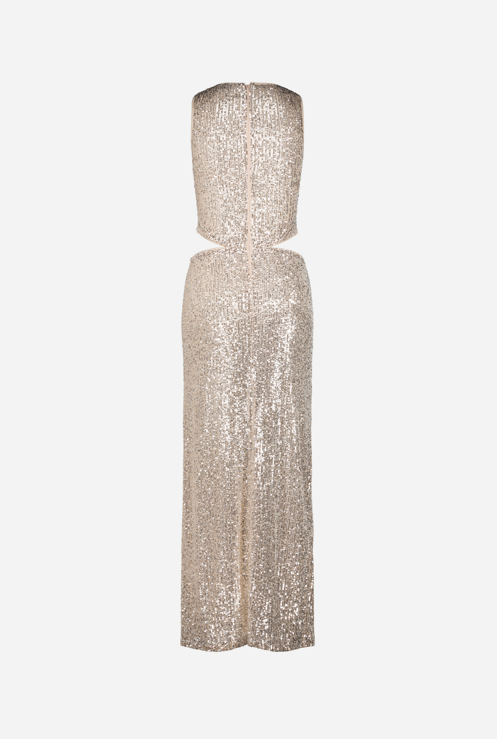 SAEMDI Cut Out Sequin Dress