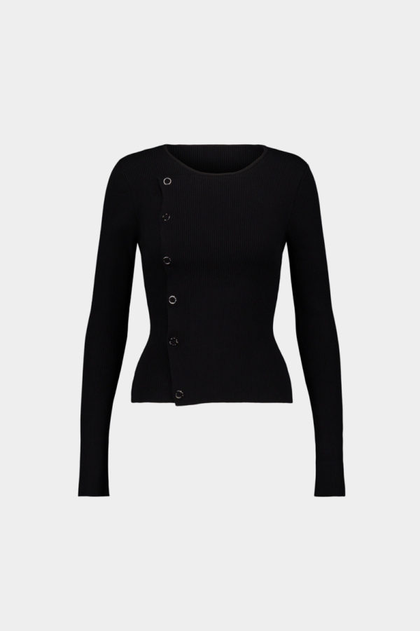 SAEMDI Deconstructed Rib Top