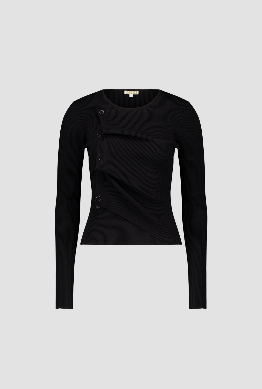 SAEMDI Deconstructed Rib Top