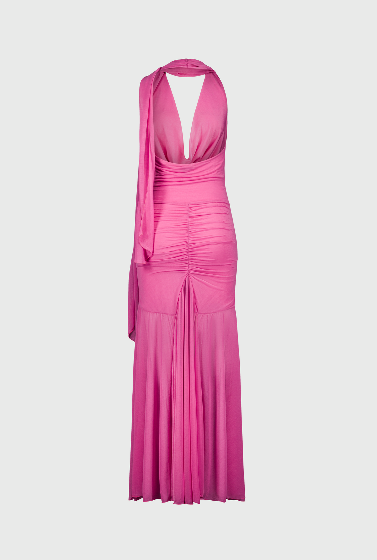 SAEMDI Flowy Mermaid Dress - Pink