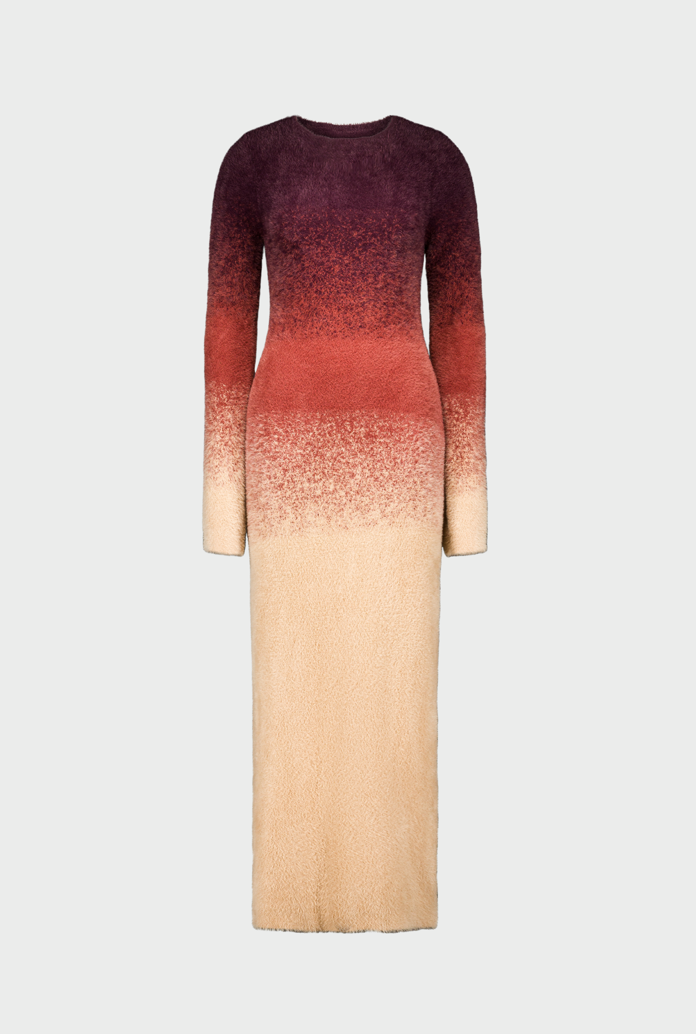 SAEMDI Gradient Knit Dress