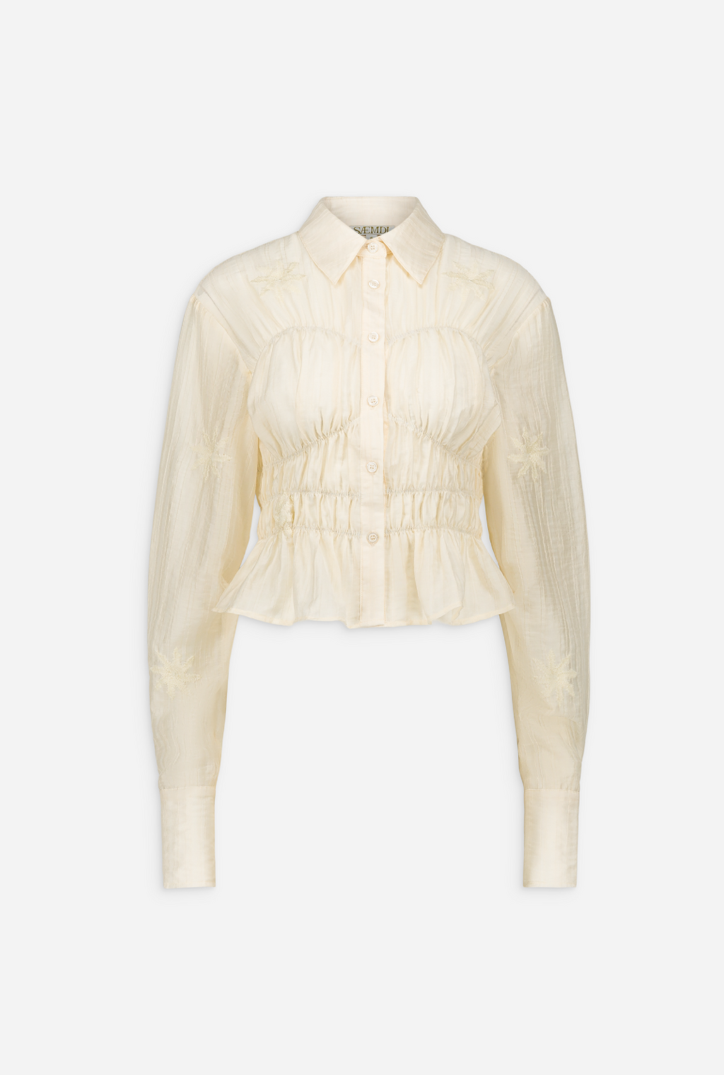 SAEMDI Kaia Shirt - Butter Yellow