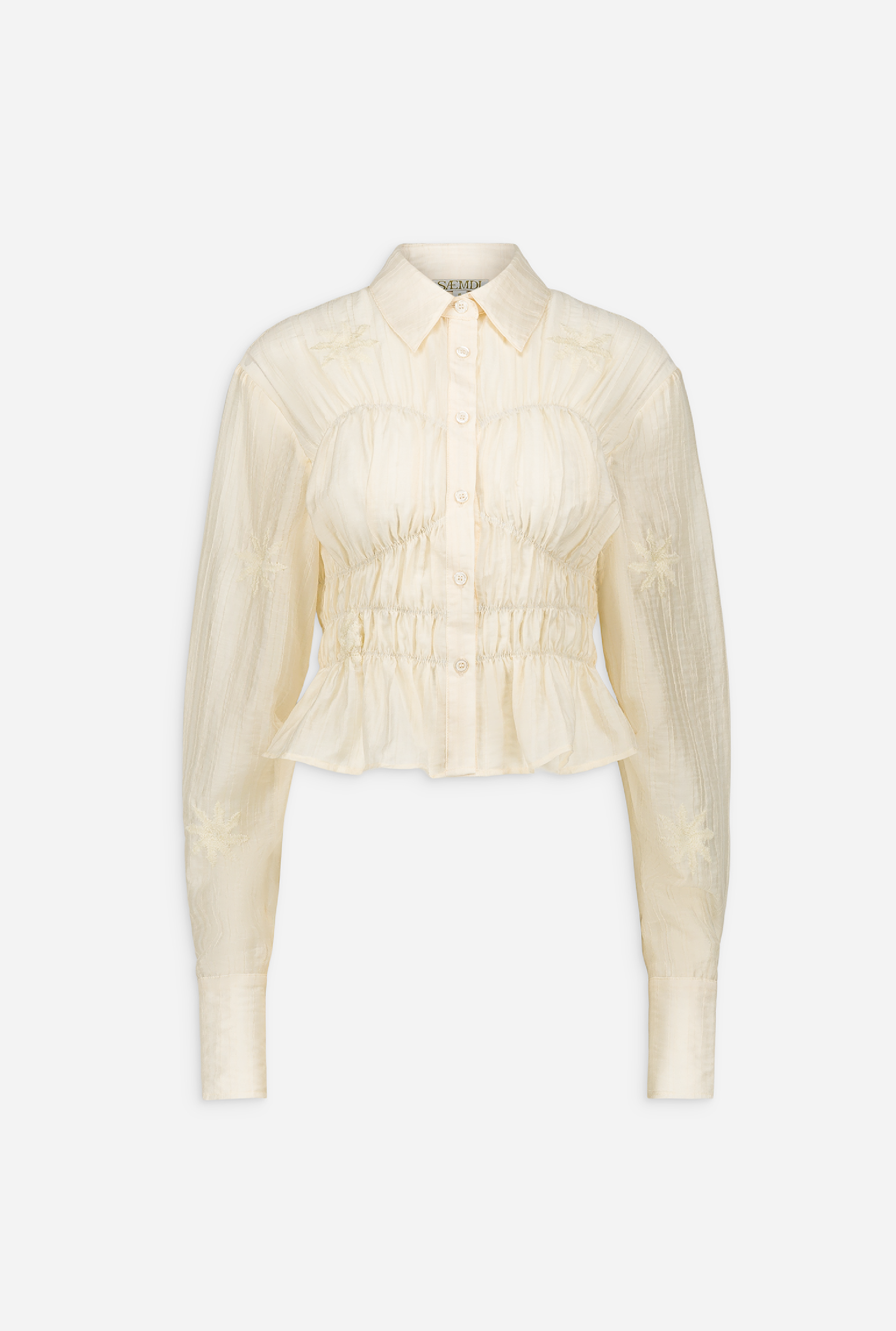 SAEMDI Kaia Shirt - Butter Yellow