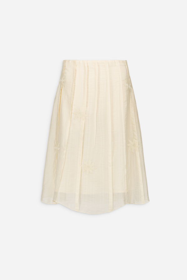 SAEMDI Kaia Skirt - Butter Yellow