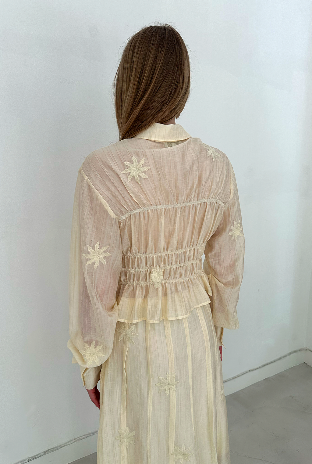 SAEMDI Kaia Skirt - Butter Yellow