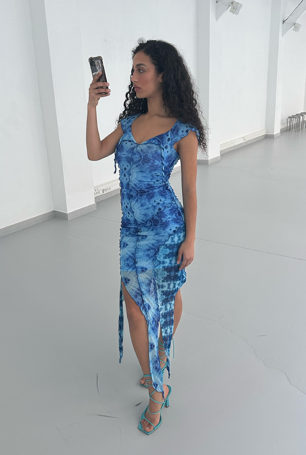 SAEMDI Livia Mesh Dress