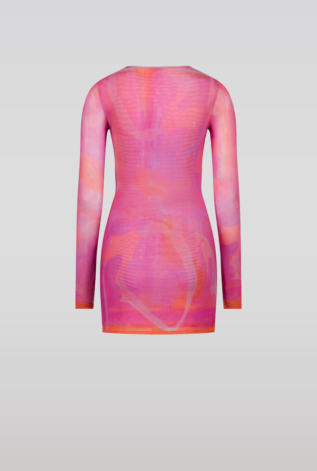 SAEMDI Mini Mesh Dress