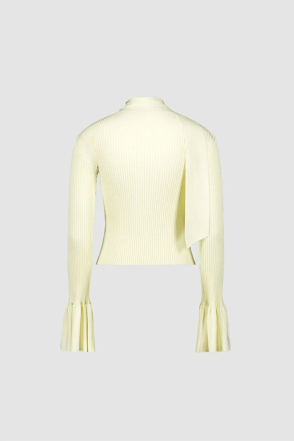 SAEMDI Sunny Scarf Top - Yellow