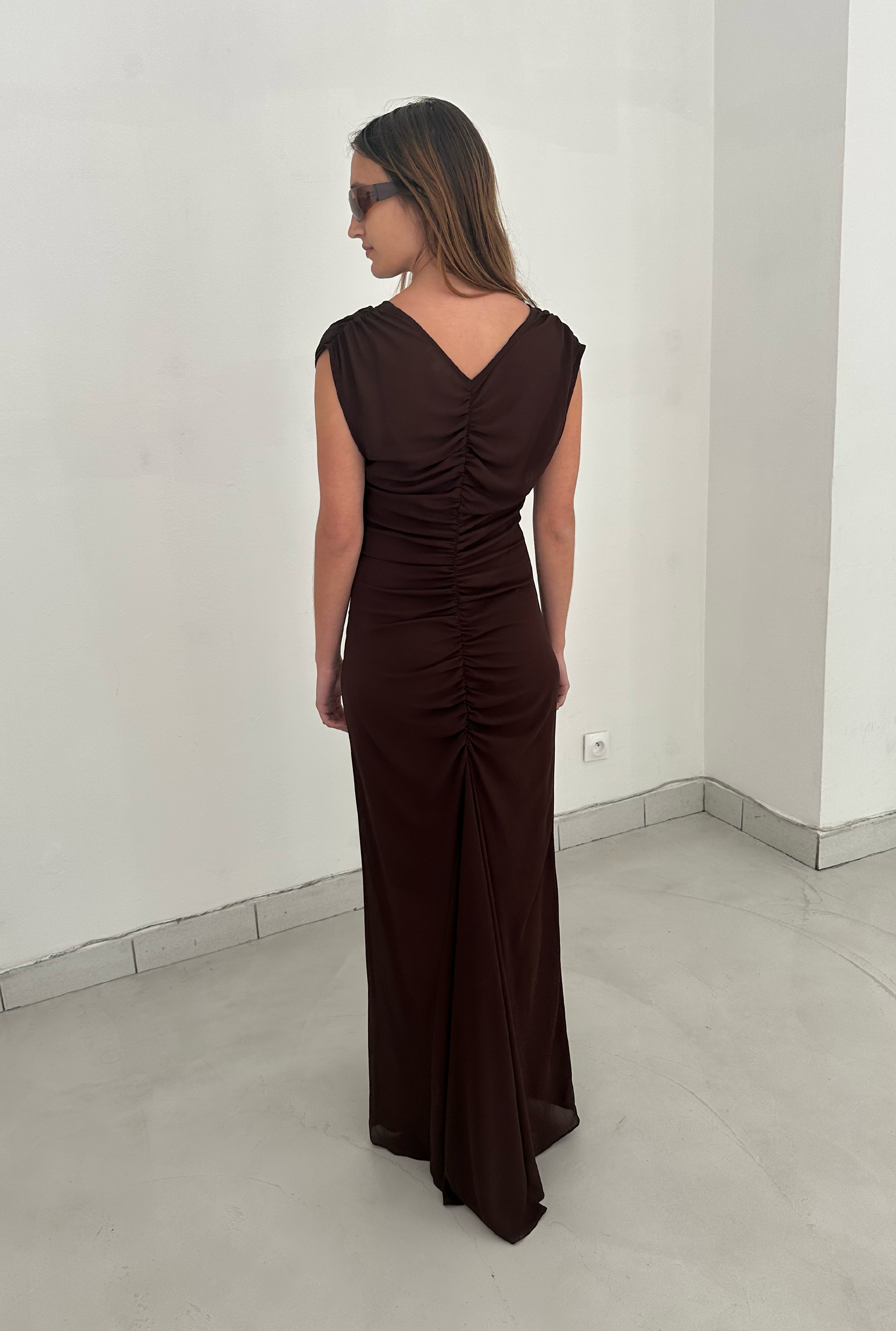 SAEMDI V-Neck Mermaid Dress