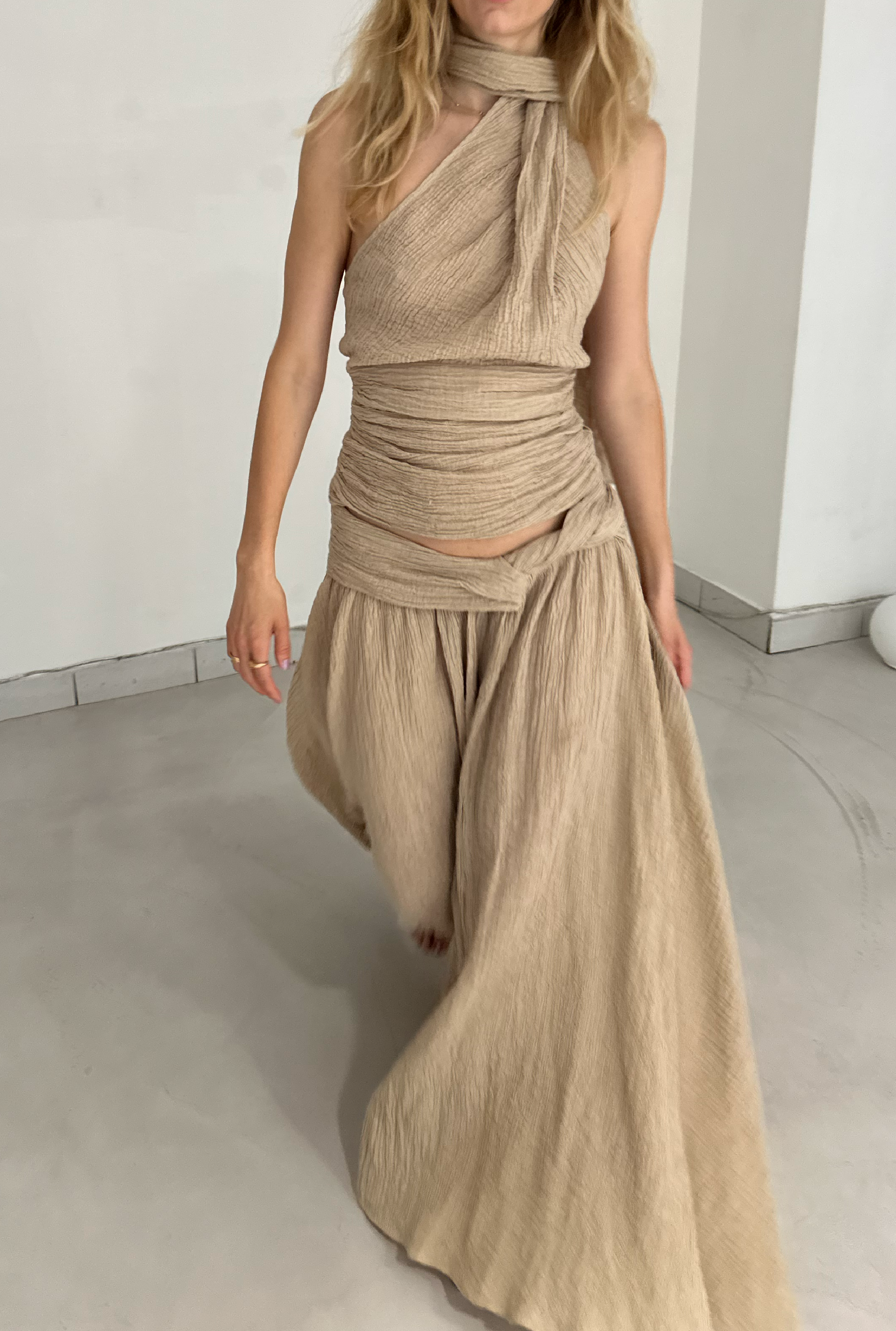 SAEMDI Sahara Maxi Skirt