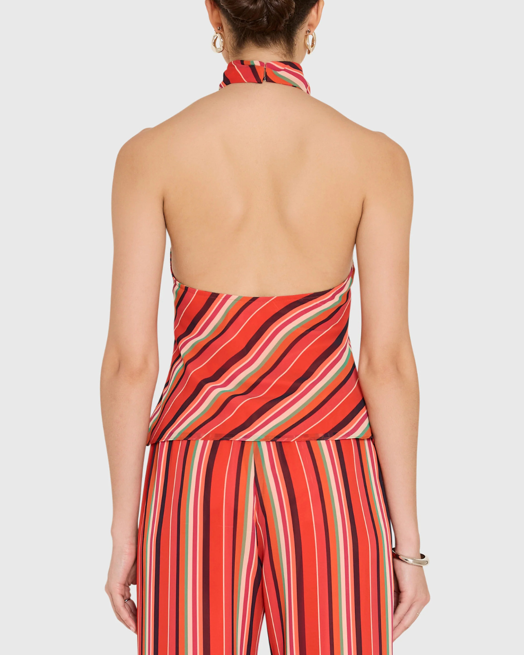Amanda Uprichard Samba Top - Soleil Stripes