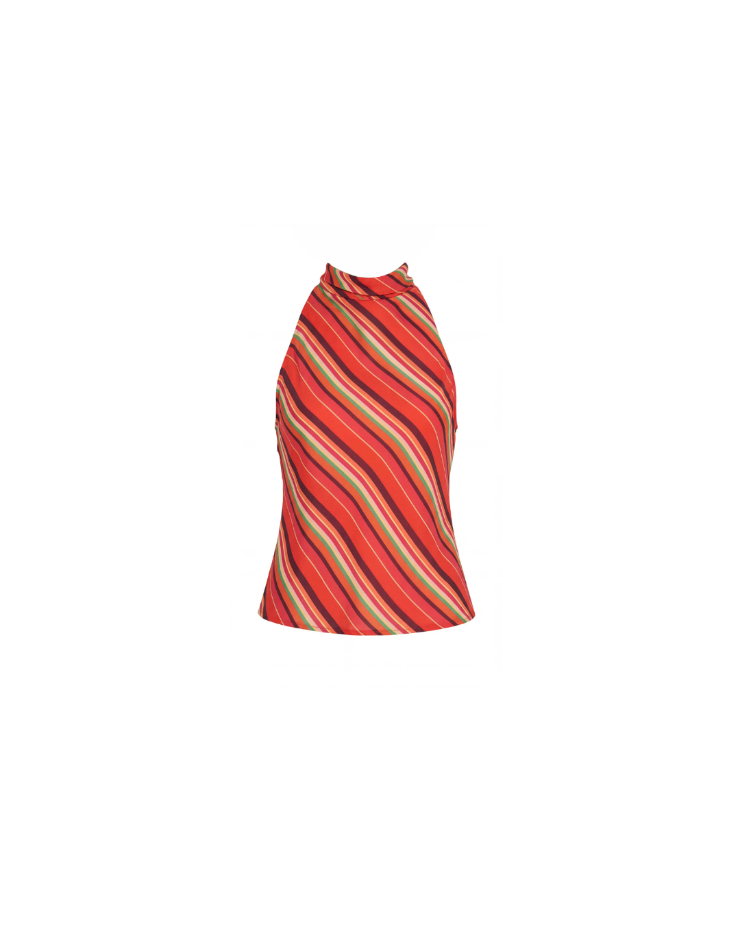 Amanda Uprichard Samba Top - Soleil Stripes