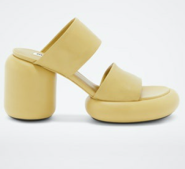 Jil Sander TRIPON SANDALS - Light/Pastel Yellow
