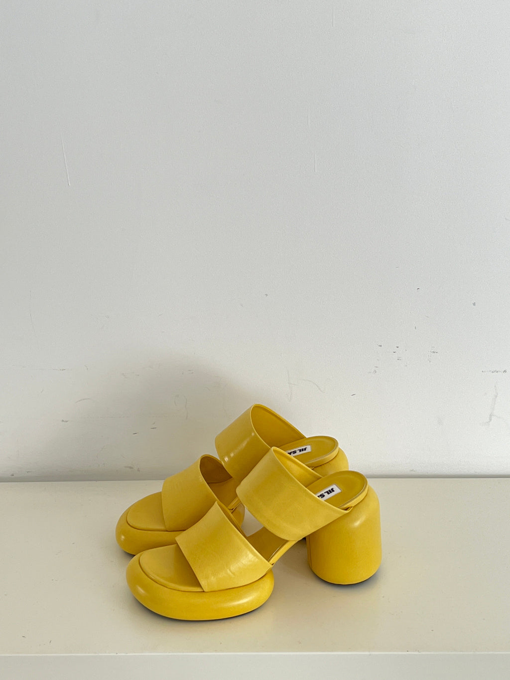 Jil Sander TRIPON SANDALS - Light/Pastel Yellow